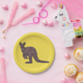 Assiettes En Carton Kangaroo (Fête)