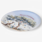 Assiettes En Carton Kangaroo Koalas Platypus Noël Gumtree Baubles (Angle)