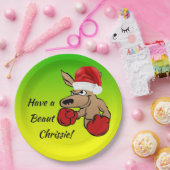 Assiettes En Carton Kangaroo Père Noël 9" Parti de Noël australien (Fête)