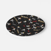 Assiettes En Carton Karate Kids Taekwondo Enfants Cadeau de fête d'ann (Angle)