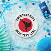 Assiettes En Carton karaté pour enfants d'arts martiaux Plaques de fêt (Fête)