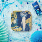 Assiettes En Carton Katsushika Hokusai - Chutes Amida (Fête)