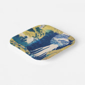 Assiettes En Carton Katsushika Hokusai - Chutes Amida (Angulaire)