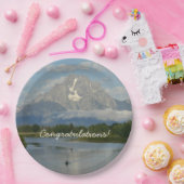 Assiettes En Carton Kayak dans le Parc national de Grand Teton (Fête)