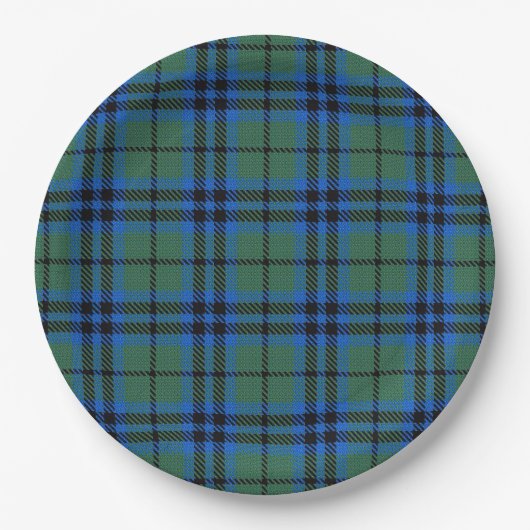 Assiettes En Carton Keith Tartan (Devant)