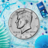 Assiettes En Carton Kennedy Half Dollar (Fête)