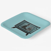 Assiettes En Carton Kennedy Nixon 1960 (Angulaire)