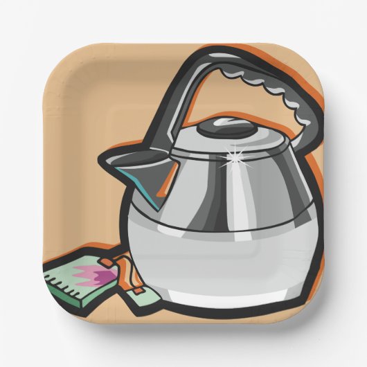 Assiettes En Carton Kettle (Recto)