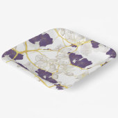 Assiettes En Carton Kintsugi japonais. Double face. (Angulaire)