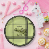 Assiettes En Carton Kiss Me I m Irish - Green Gator Nature Photography (Fête)