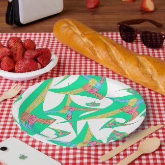 Assiettes En Carton Kites of Connection Paper Plates