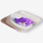 Assiettes En Carton Kitten (Angulaire)