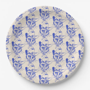 Assiettes en carton Kitty