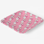 Assiettes en carton Kitty (Angulaire)