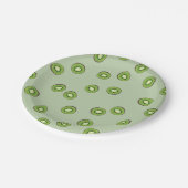 Assiettes En Carton Kiwi (Angle)
