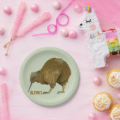 Assiettes En Carton Kiwi N.Z. Bird (Fête)