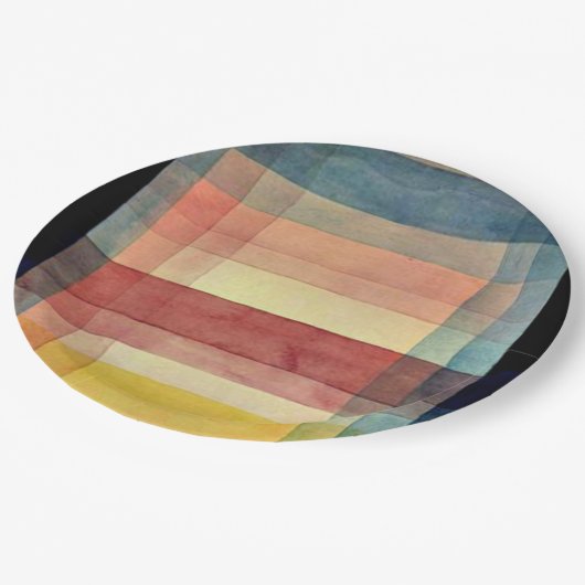 Assiettes En Carton Klee - Architecture de la plaine (Angle)