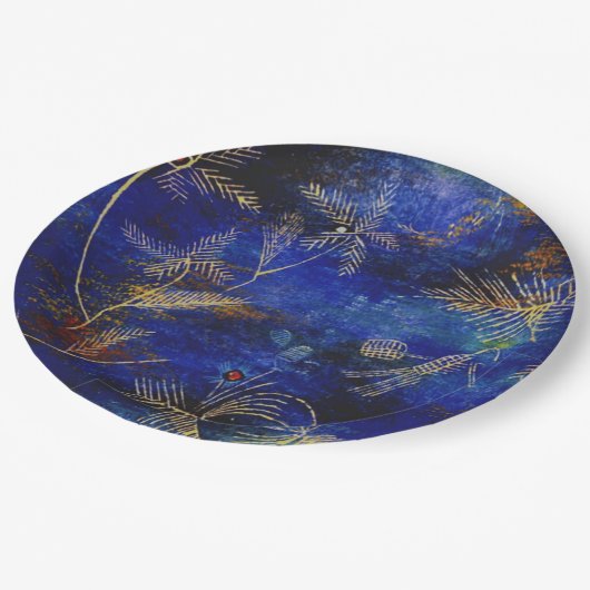 Assiettes En Carton Klee - Canvas de contes de fées (Angle)