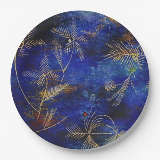 Assiettes En Carton Klee - Canvas de contes de fées (Devant)