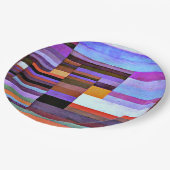 Assiettes En Carton Klee - Le feu en soirée (Angle)