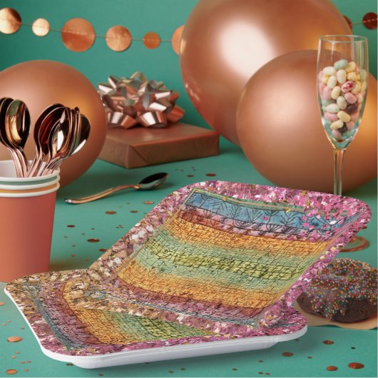 Assiettes En Carton Klee - Pépinière d'arbres (Multi)