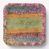 Assiettes En Carton Klee - Pépinière d'arbres (Recto)