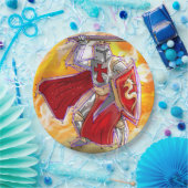 Assiettes En Carton Knight Connect (Fête)