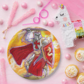 Assiettes En Carton Knight Connect (Fête)
