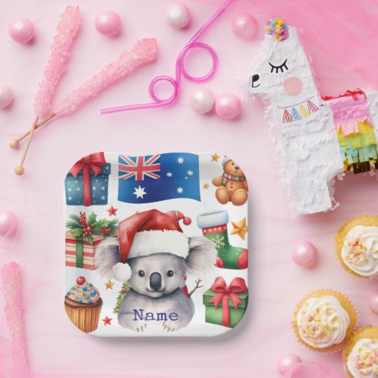 Assiettes En Carton Koala Bear on Australia themed  (Fête)