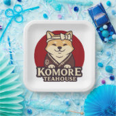 Assiettes En Carton KOMORE TEAHOUSE Genshin Impact Inazuma (Fête)