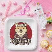 Assiettes En Carton KOMORE TEAHOUSE Genshin Impact Inazuma (Fête)