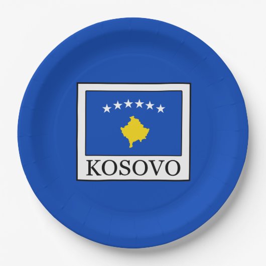 Assiettes En Carton Kosovo (Devant)