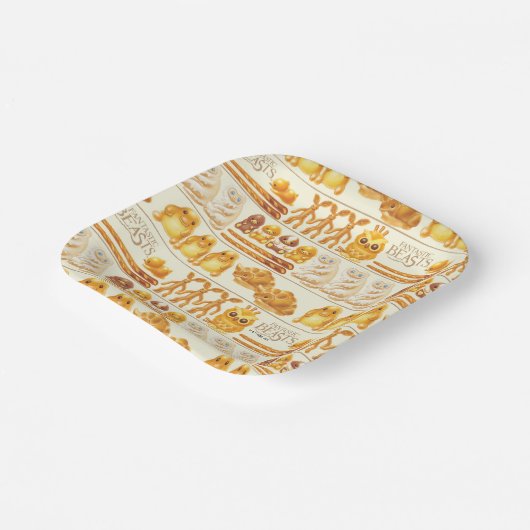 Assiettes En Carton Kowalski Bakery Rows of Traitements Motif (Angulaire)