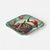 Assiettes En Carton Krampus de Noël (Angulaire)