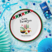 Assiettes En Carton Kwanzaa (Fête)