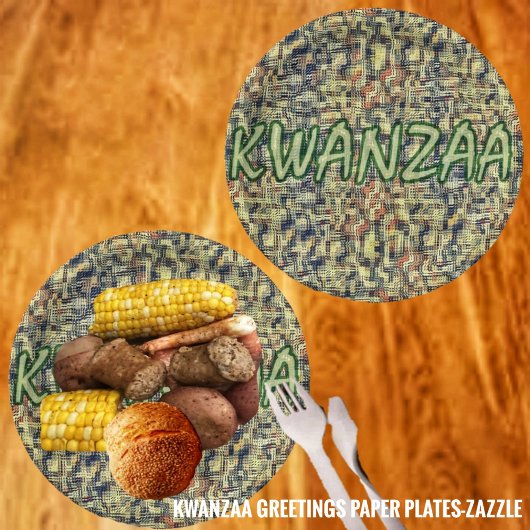 Assiettes En Carton Kwanzaa