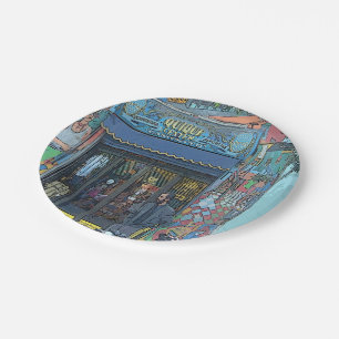 Assiettes En Carton La Boca - Buenos Aires