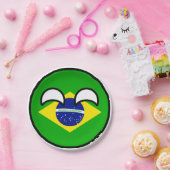 Assiettes En Carton La campagne de Geeky Brésil dans le Trending Trend (Fête)