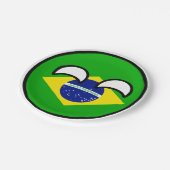 Assiettes En Carton La campagne de Geeky Brésil dans le Trending Trend (Angle)