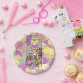 Assiettes En Carton La carte de tarot d'étoile (Fête)