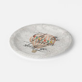 Assiettes En Carton La carte des filles des ballons à air chaud Oh les (Angle)