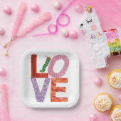 Assiettes En Carton La Caterpillar Très Affamée | AMOUR (Fête)