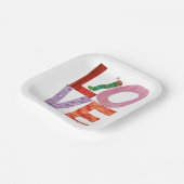 Assiettes En Carton La Caterpillar Très Affamée | AMOUR (Angulaire)