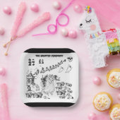 Assiettes En Carton La Cérémonie Hantée - (Fête)