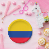 Assiettes En Carton La Colombie (Fête)
