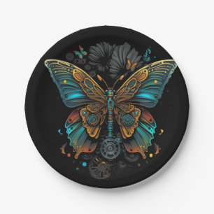 Assiettes En Carton la conception papillon