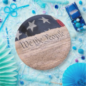 Assiettes En Carton La Constitution (Fête)