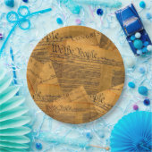 Assiettes En Carton La Constitution (Fête)