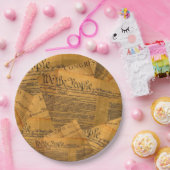 Assiettes En Carton La Constitution (Fête)