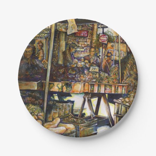 Assiettes En Carton La créativité éclatante toute lumière (Devant)